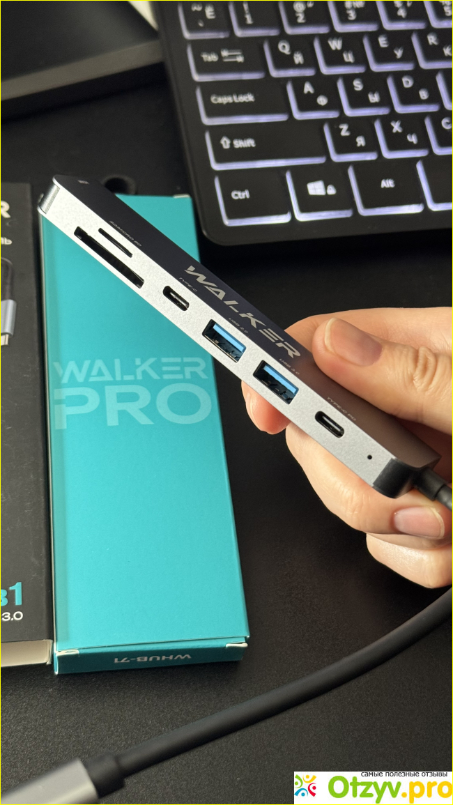 Отзыв о Разветвитель USB WHUB-71