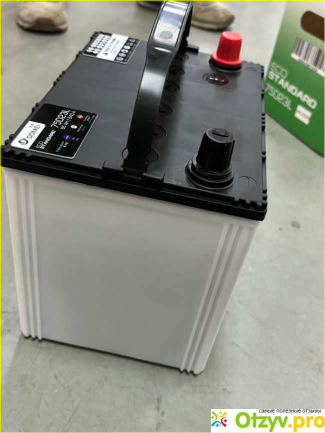 Аккумулятор DOMEI Standard JIS 75D23L / R фото3