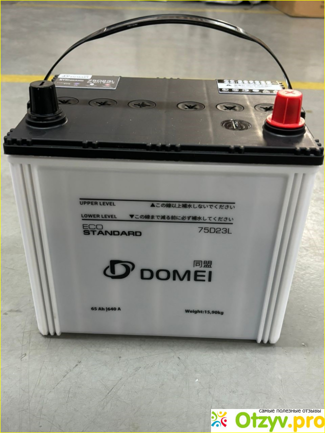 Аккумулятор DOMEI Standard JIS 75D23L / R фото1
