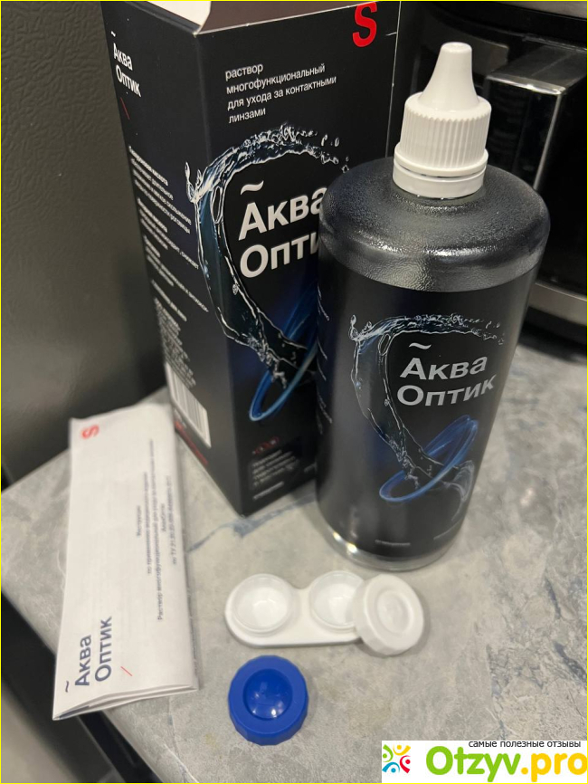 Отзыв о Раствор для ухода за контактными линзами АкваОптик
