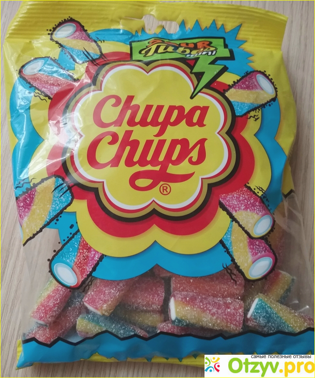 Chupa chups мармелад кислый страйпсы