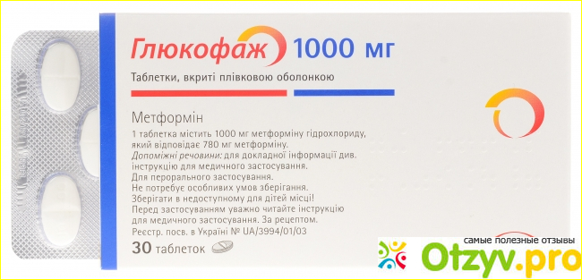 Глюкофаж 1000 аптека